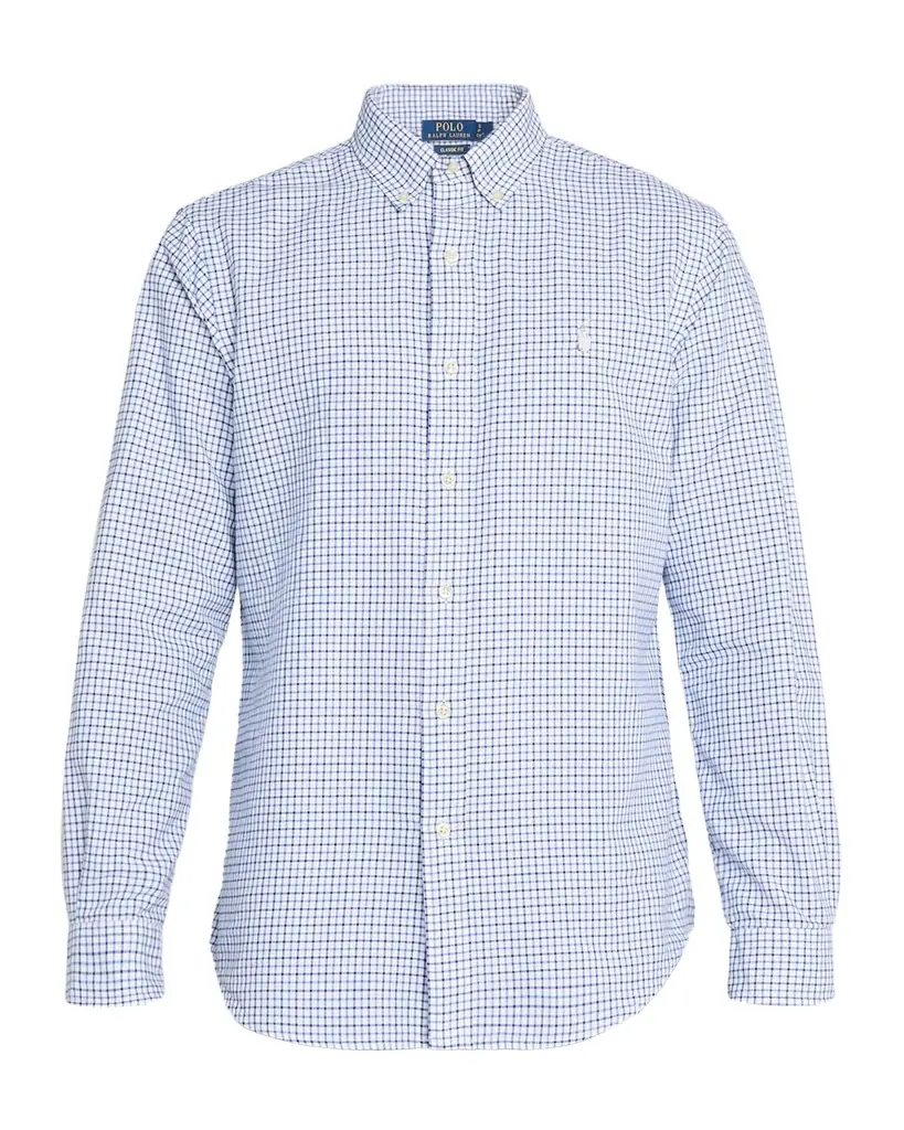 Polo Ralph Lauren Men 's Classic-Fit Oxford Check Button-Down Shirt