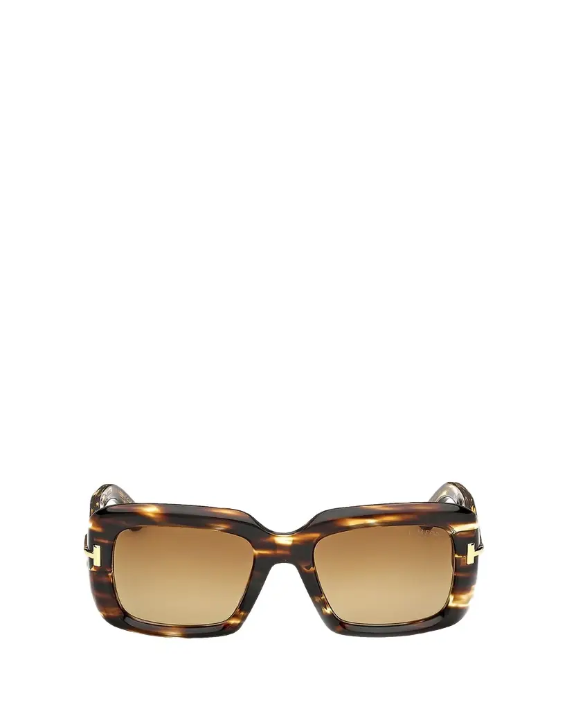 TOM FORD Icon 53mm Acetate Square Sunglasses
