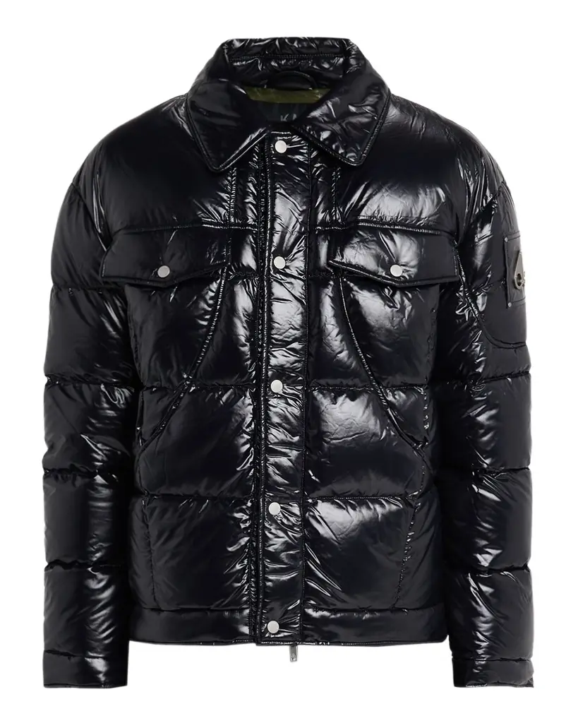 Moose Knuckles Men 's Briar Quilted Down Shirt Jacket