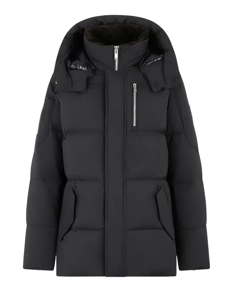 Moose Knuckles Men 's Everest 3Q Puffer Jacket With Detachable Hood