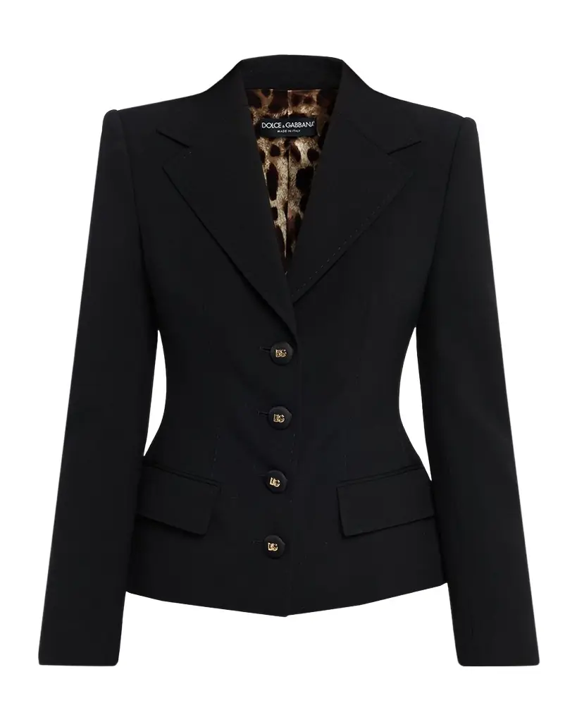 Dolce & Gabbana Technical Gabardine Dolce Jacket