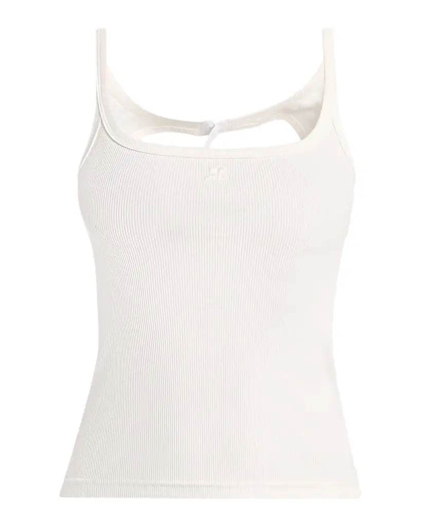 Courreges 90s Rib Cutout Tank Top