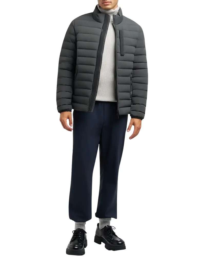 Moose Knuckles Men 's Laki Channel-Quilt Jacket