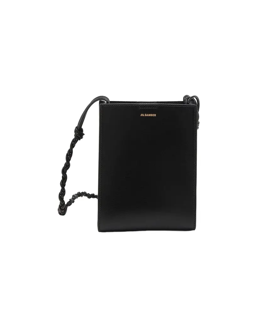 Jil Sander Tangle Small Leather Crossbody Bag