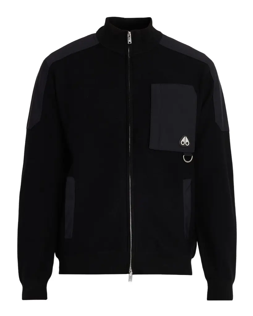 Moose Knuckles Men 's Elowan Full-Zip Sweater