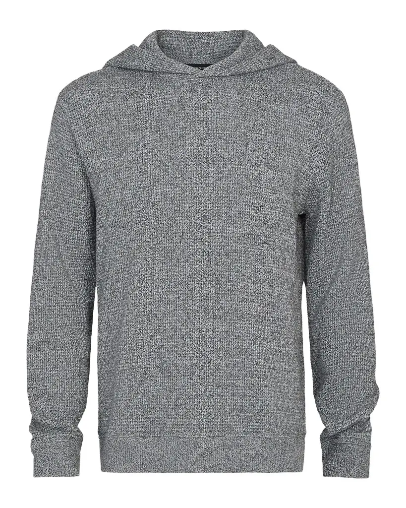 Vince Men 's Brushed Waffle Hoodie