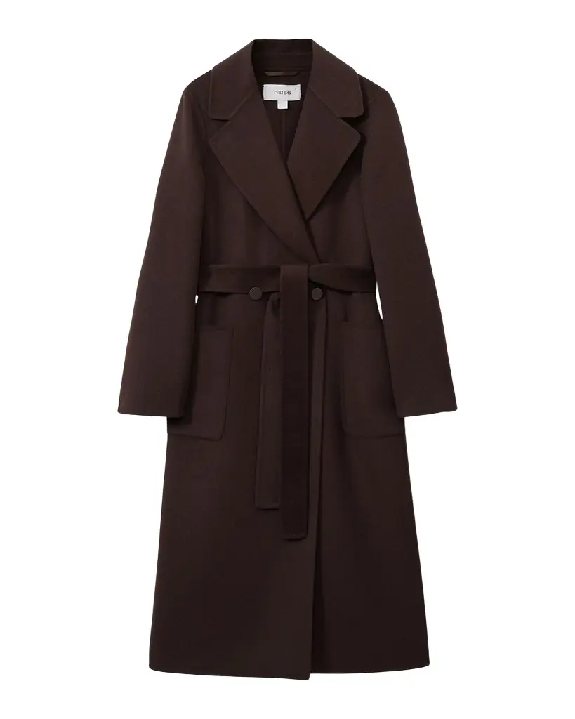 Reiss Lucia Double-Face Wool-Blend Coat