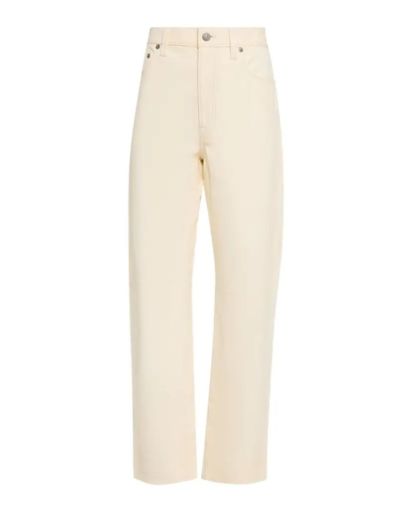 Polo Ralph Lauren Lambskin Relaxed Straight Pants