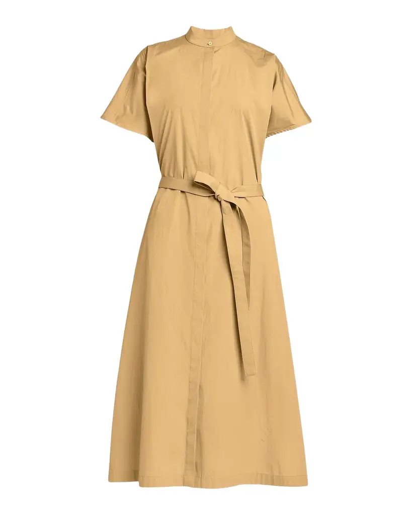 jil sander shirt dress Heavy cotton poplin midi shirt dress - Jil Sander - Women