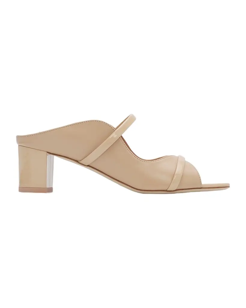 Malone Souliers 45mm Norah Leather Mule Sandals
