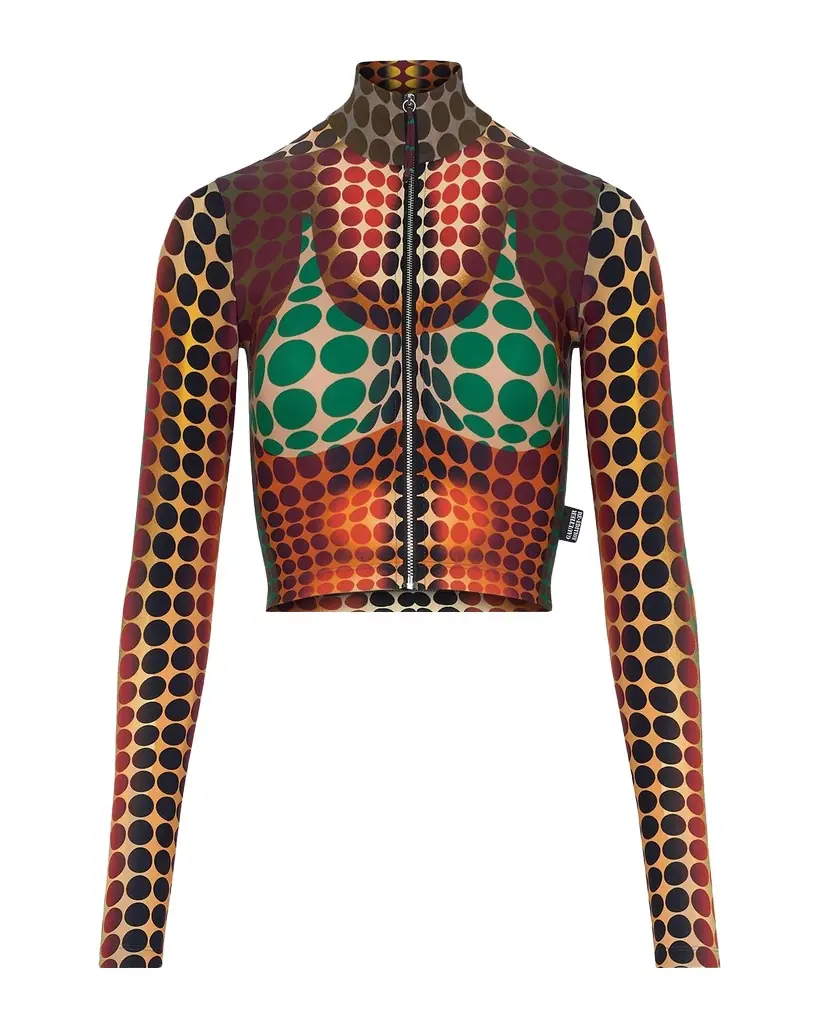 Jean Paul Gaultier Re-Edition The Brown Dots Top