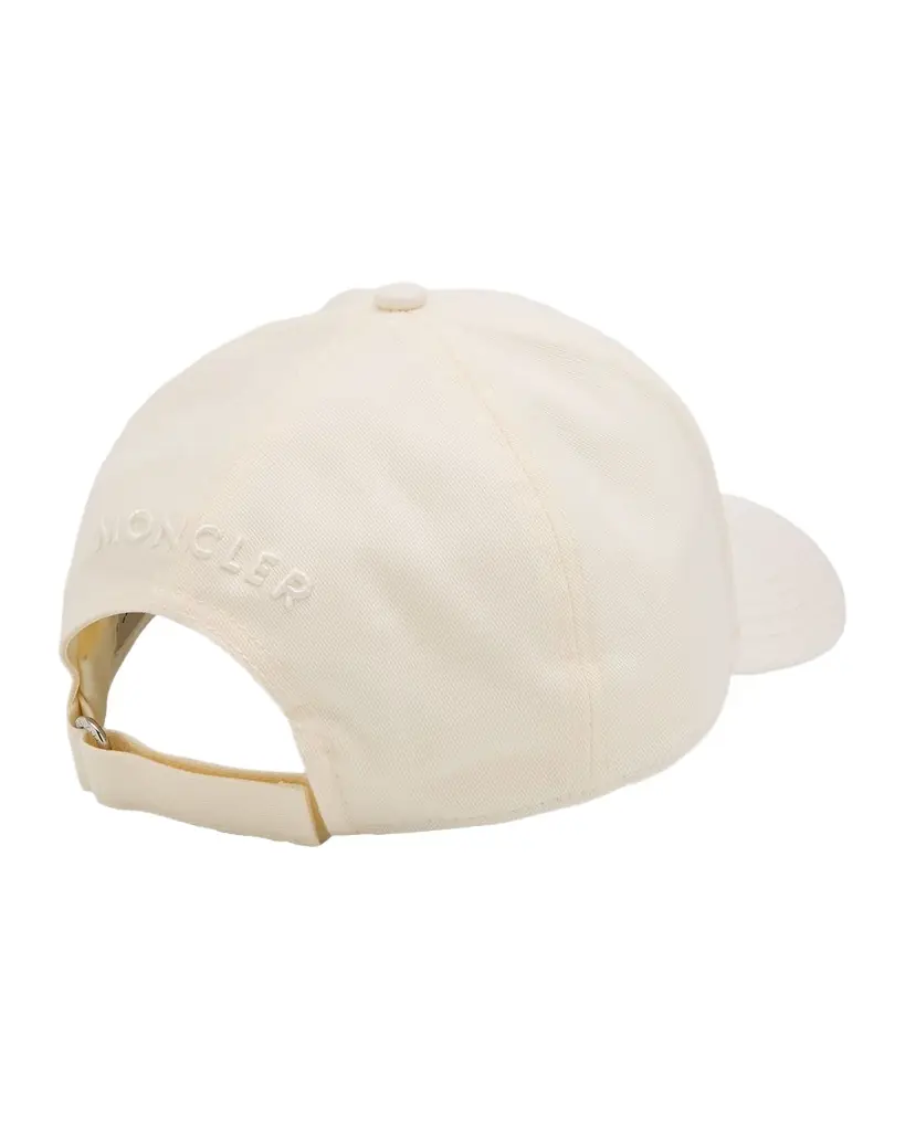 Moncler Men 's Logo Cotton Gabardine Baseball Cap