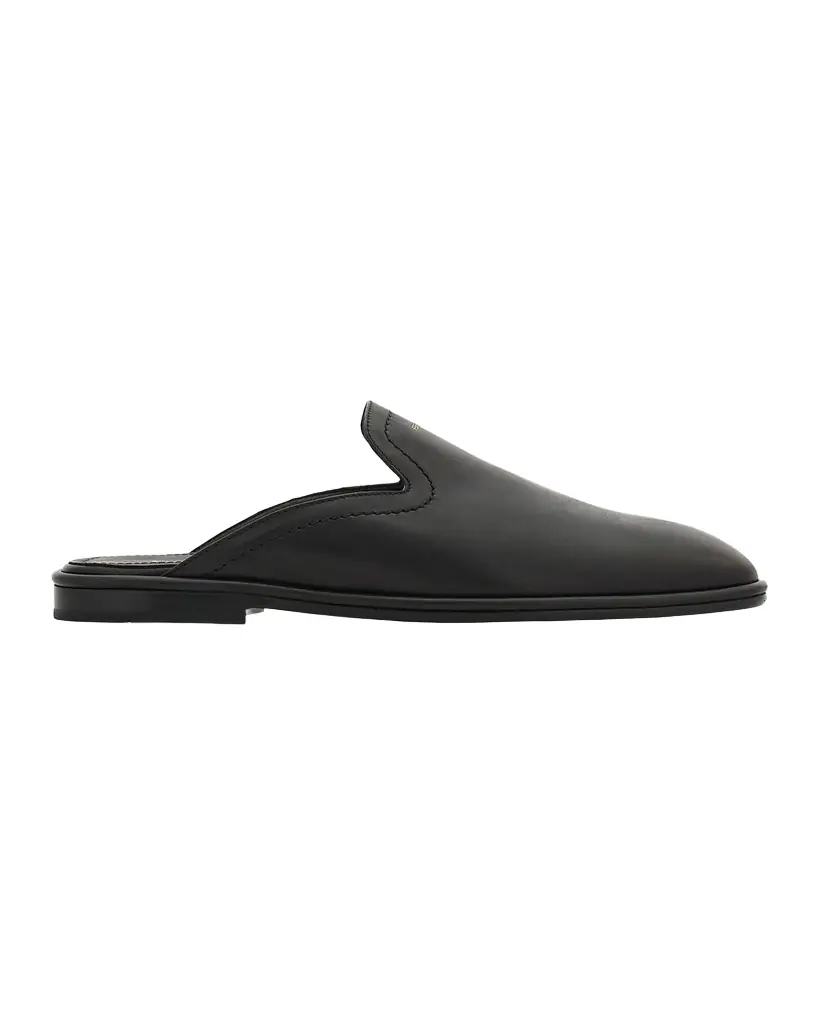 Ferragamo Men 's Leather Mules