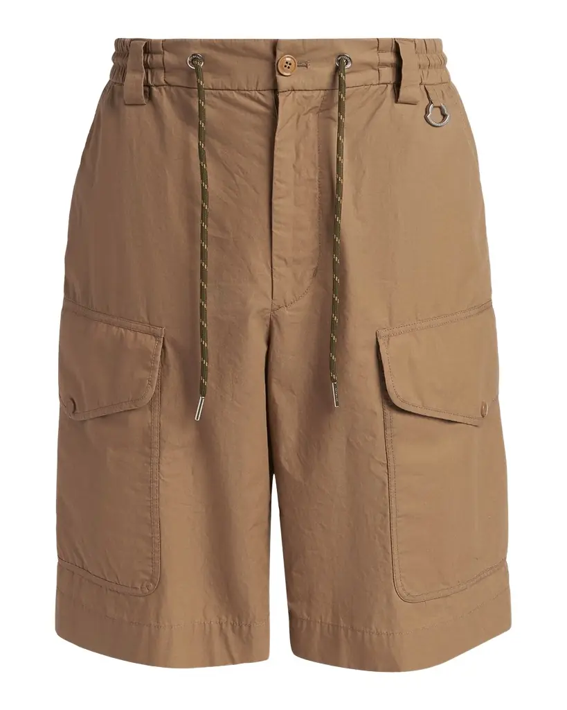 Moncler Men 's Drawstring Cargo Shorts
