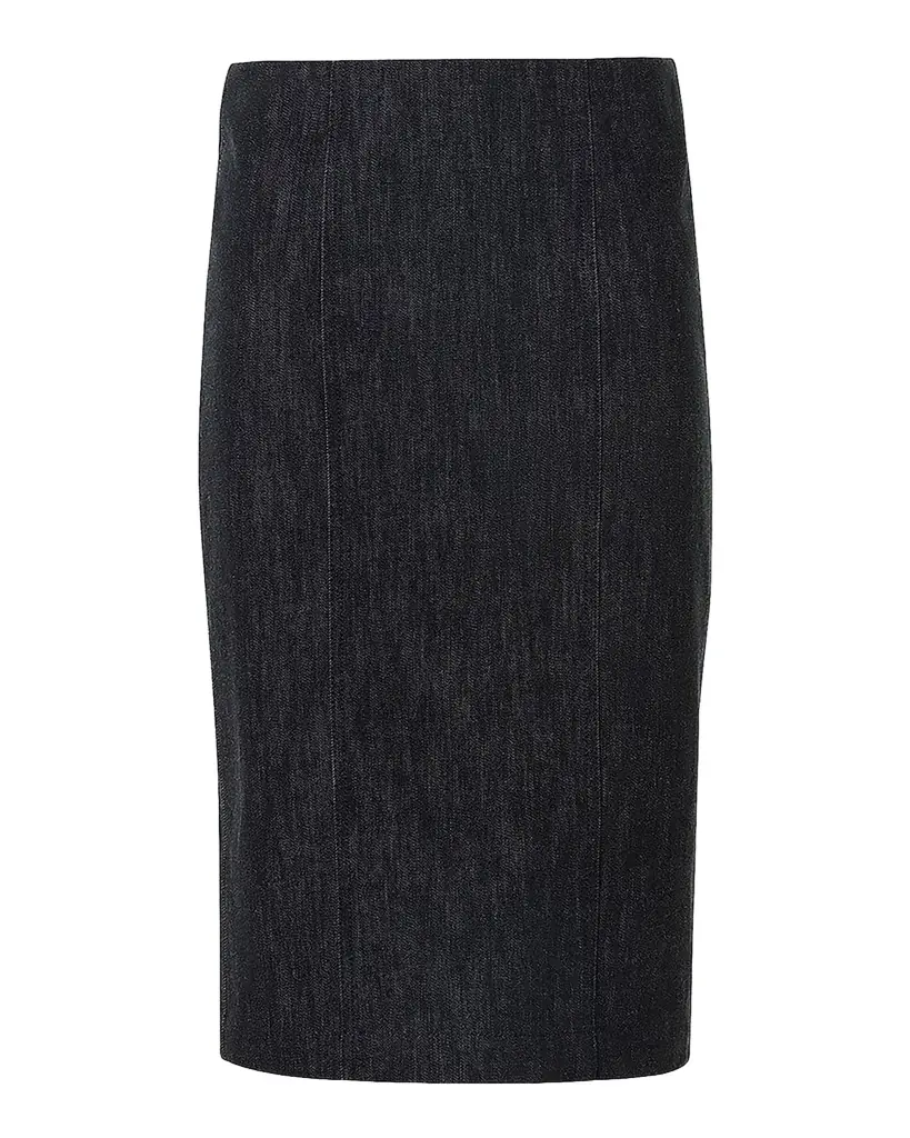 Akris Denim Midi Pencil Skirt