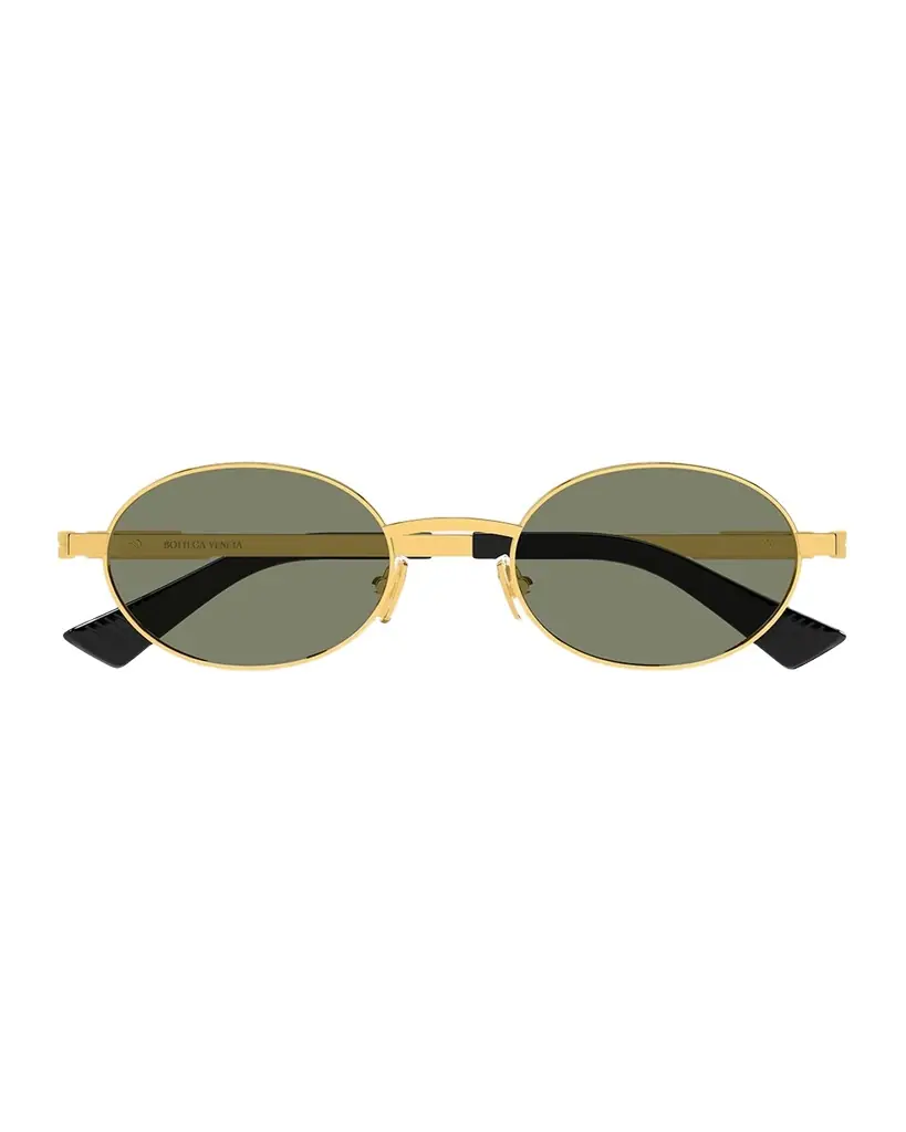 Bottega Veneta Ribbon 52mm Oval Sunglasses