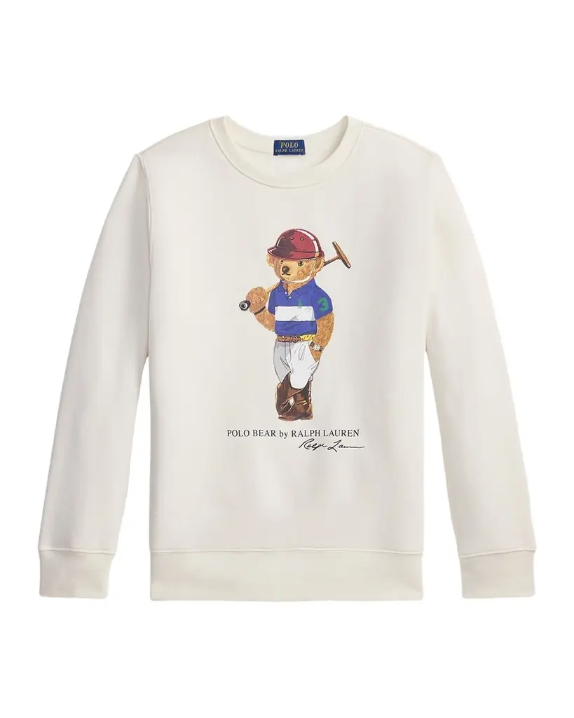 Polo Ralph Lauren Boy 's Polo Bear Fleece Sweatshirt