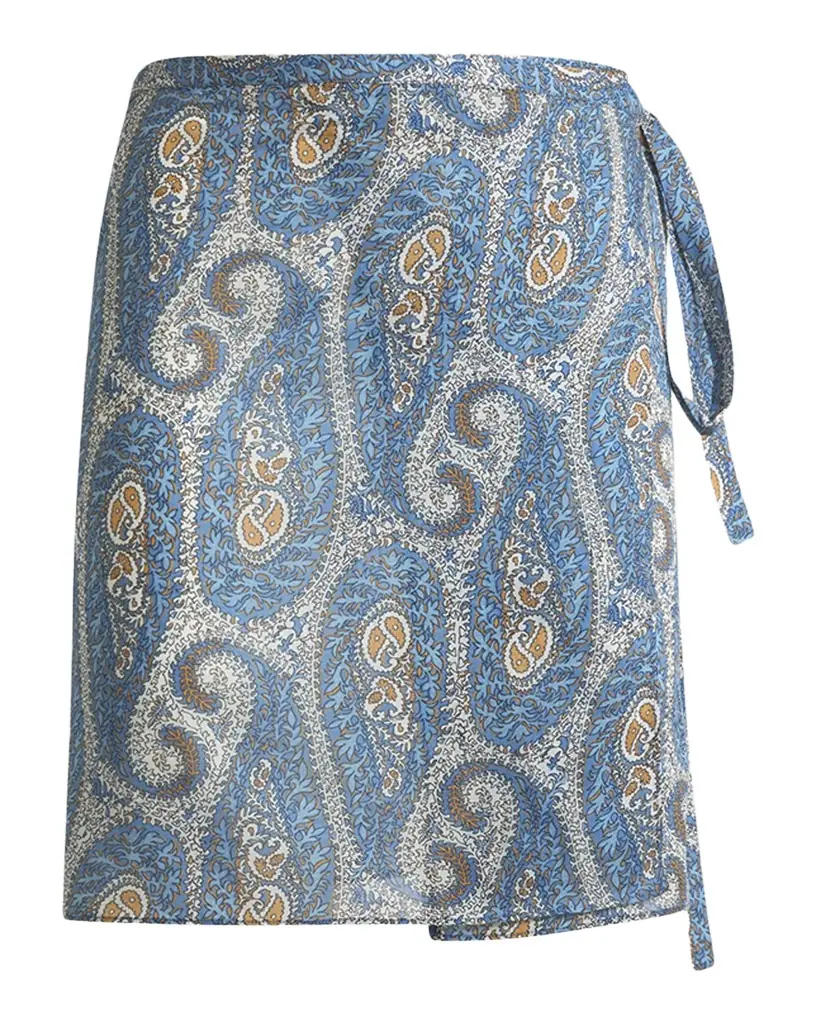 Etro Paisley Wrap Mini Skirt