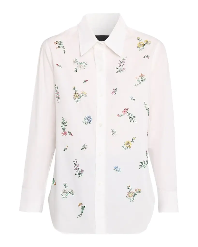 Libertine Joy And Mirth Embellished New Classic Shirt