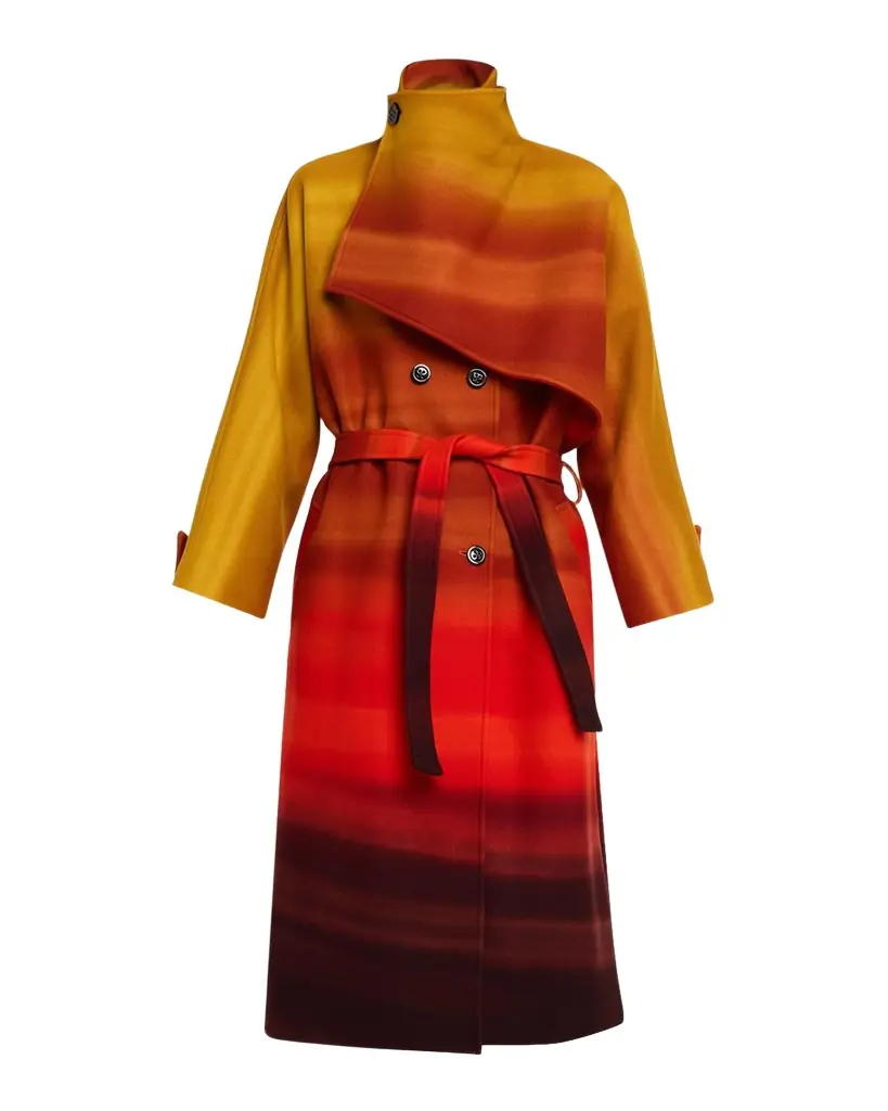 Libertine California Sunset New Wave Double-Breasted Coat