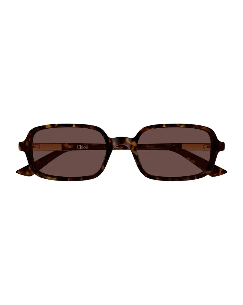 Chloe 53mm Acetate Rectangular Sunglasses
