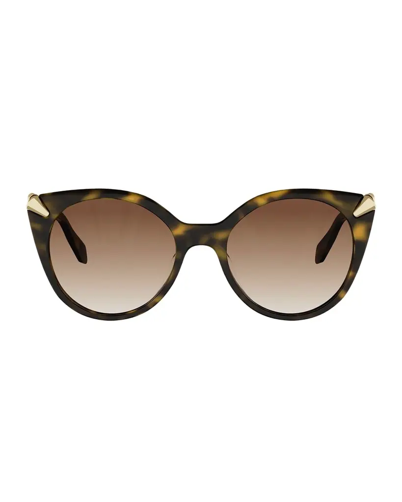 BVLGARI Serpenti Viper 53mm Acetate Cat-Eye Sunglasses