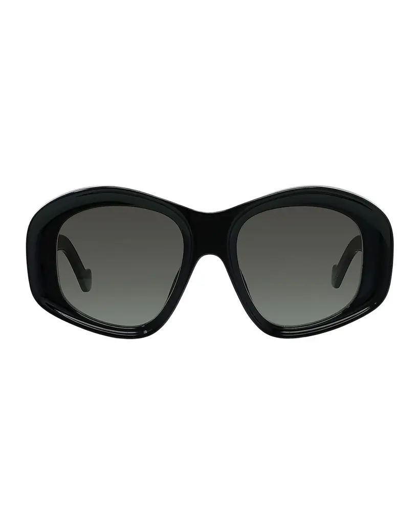 Loewe Men 's Geometric Acetate Sunglasses