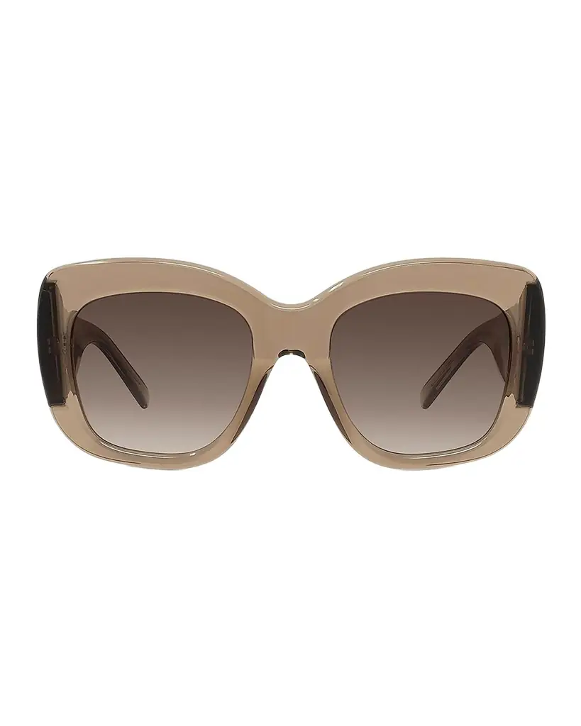 Givenchy Bold 53mm Oversized Square Acetate Sunglasses