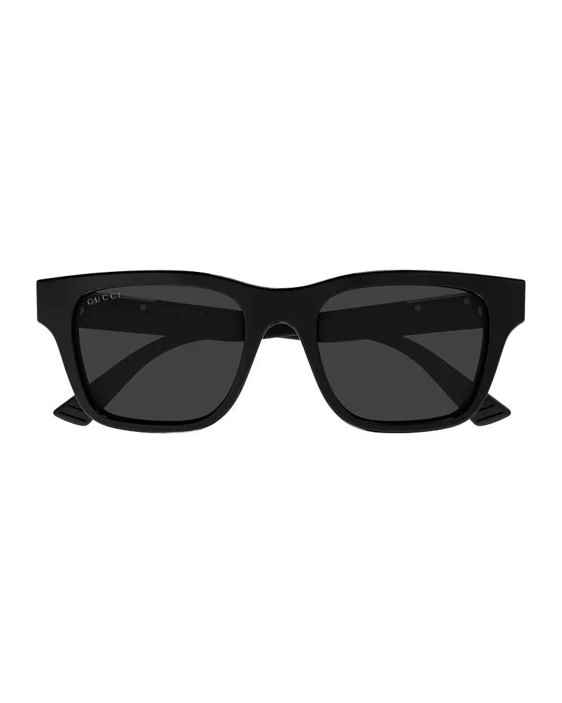 Gucci Men 's GG2089S-001 Acetate Rectangle Sunglasses