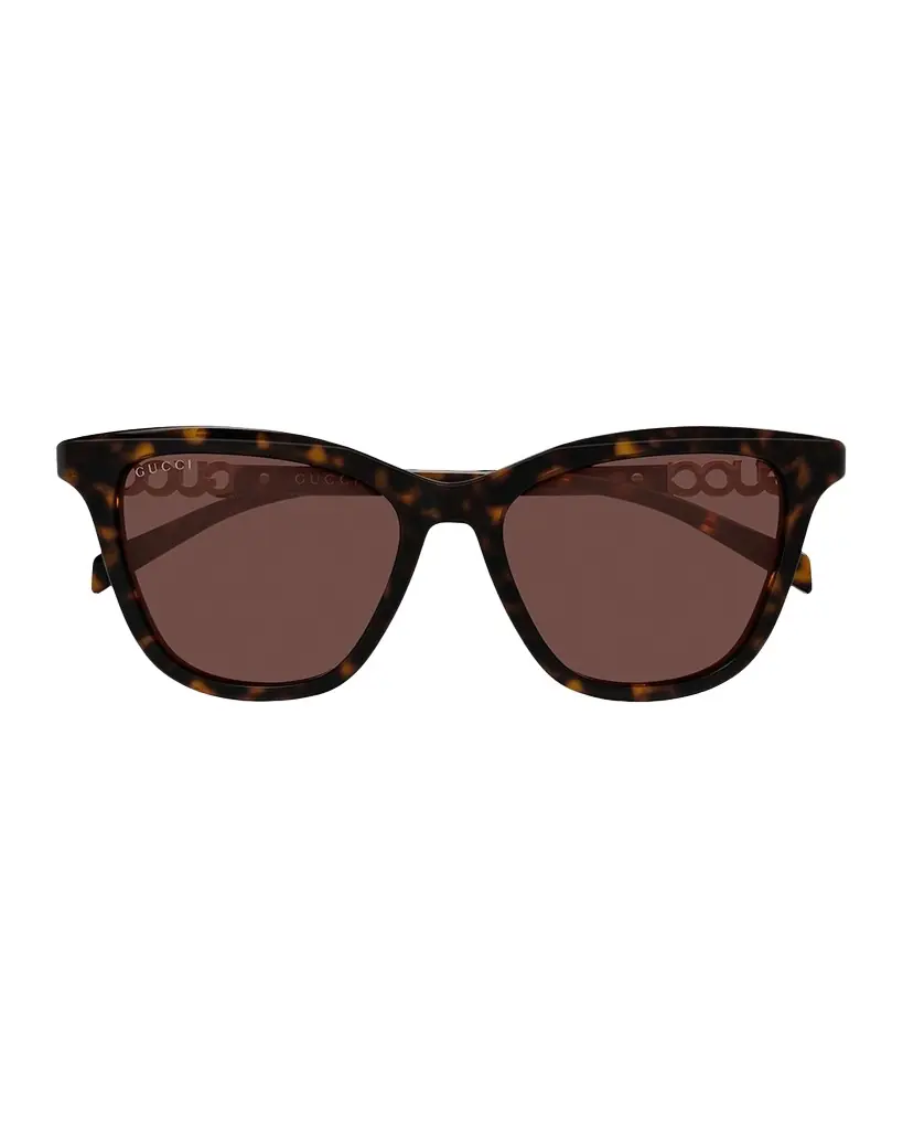 Gucci 52mm Acetate Cat-Eye Sunglasses