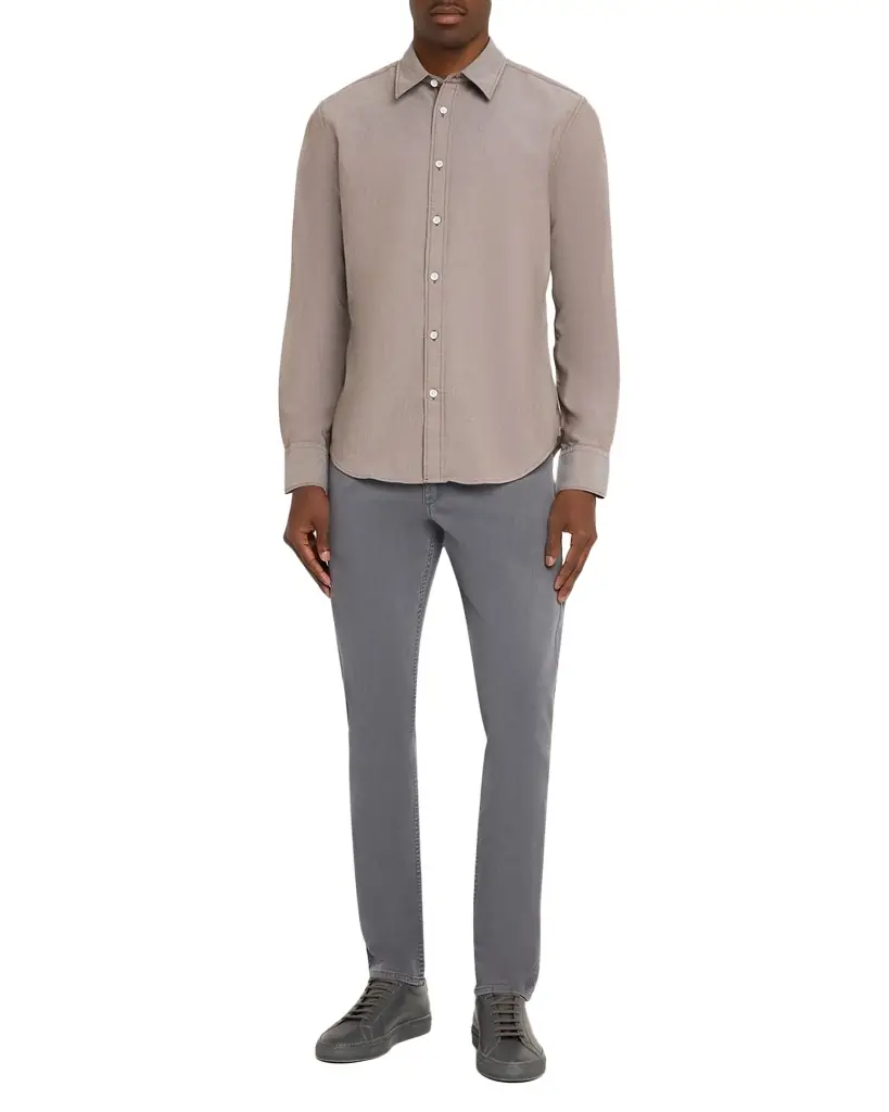 Rag & Bone Men 's Tomlin Stretch Dobby Button-Down Shirt