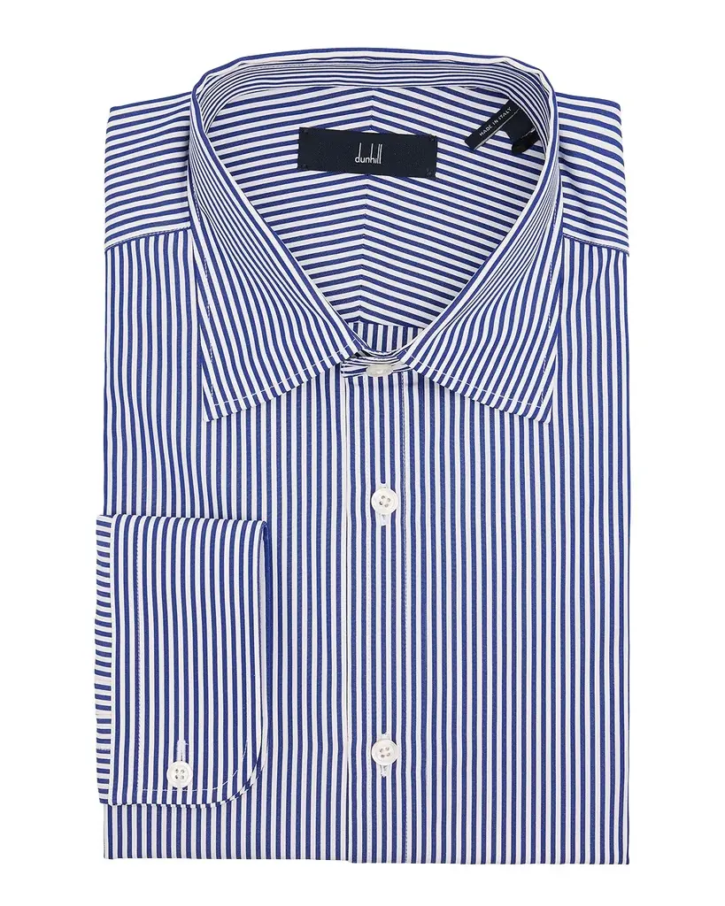 dunhill Men 's Bengal Stripe Cotton Dress Shirt