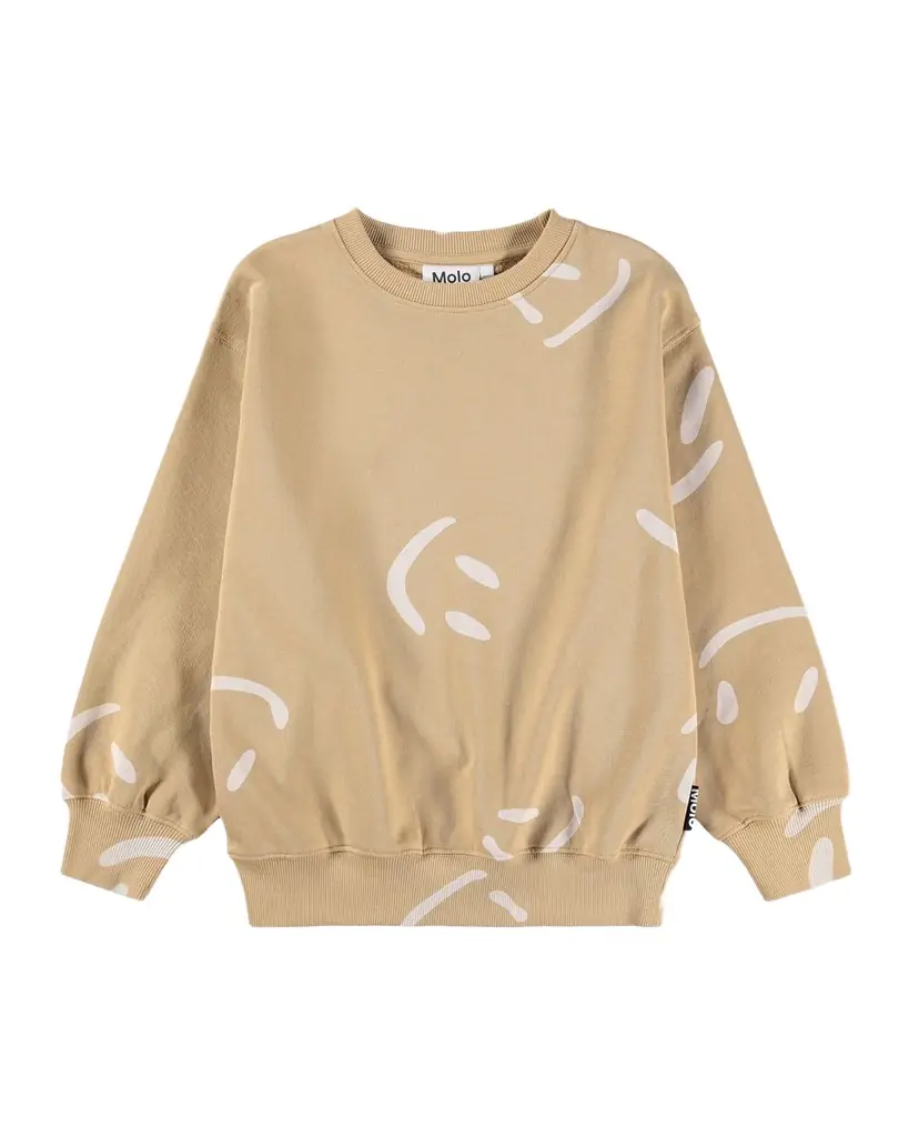 Molo Boy 's Monti Printed Organic Cotton Sweatshirt
