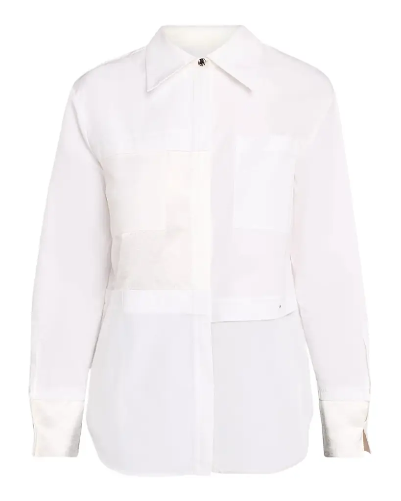 Jason Wu Collection x Robert Rauschenberg Collage Patchwork Shirt