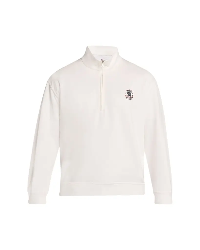 Brunello Cucinelli Men's Cotton-Blend Quarter-Zip Sweatshirt