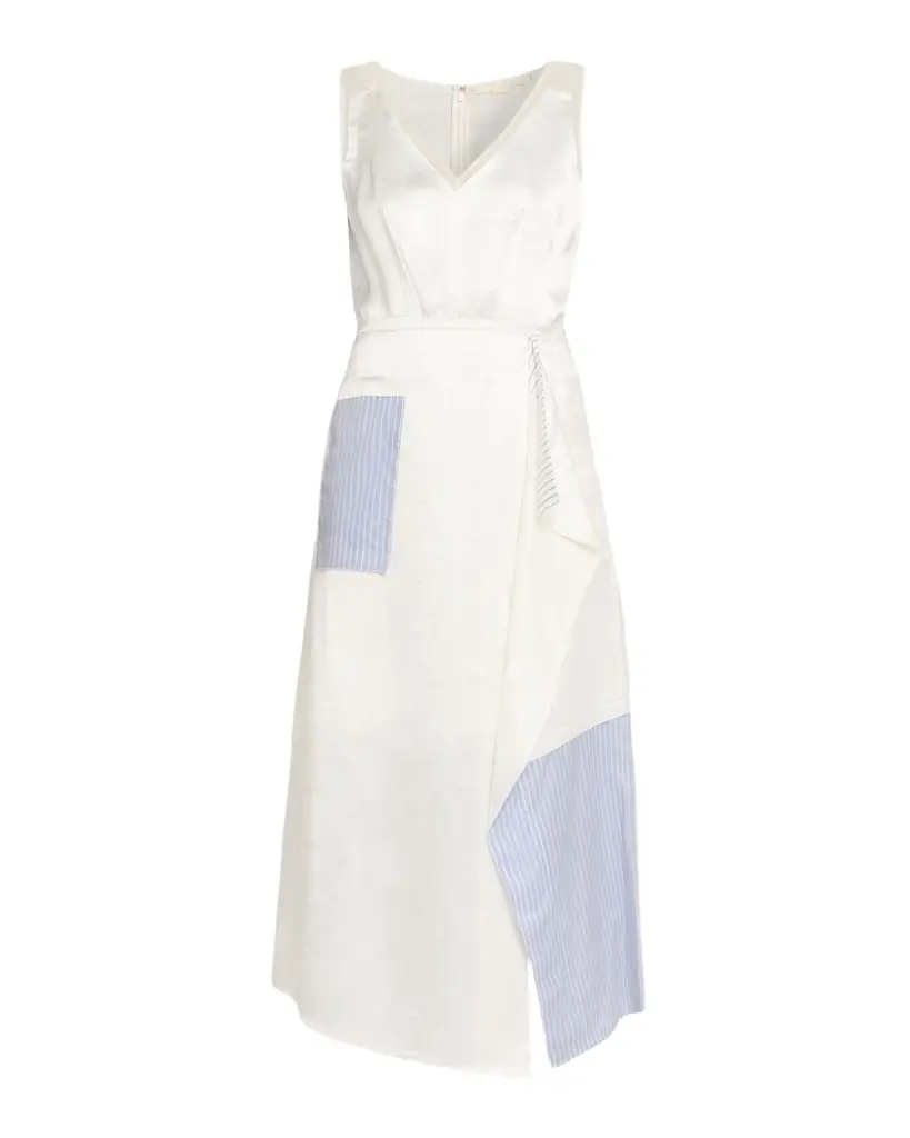 Jason Wu Collection x Robert Rauschenberg Patchwork Midi Dress