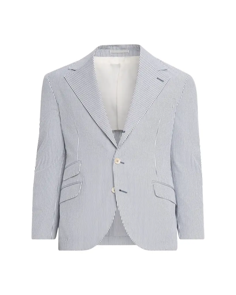 Brunello Cucinelli Men's Cotton-Blend Single-Breasted Jacket