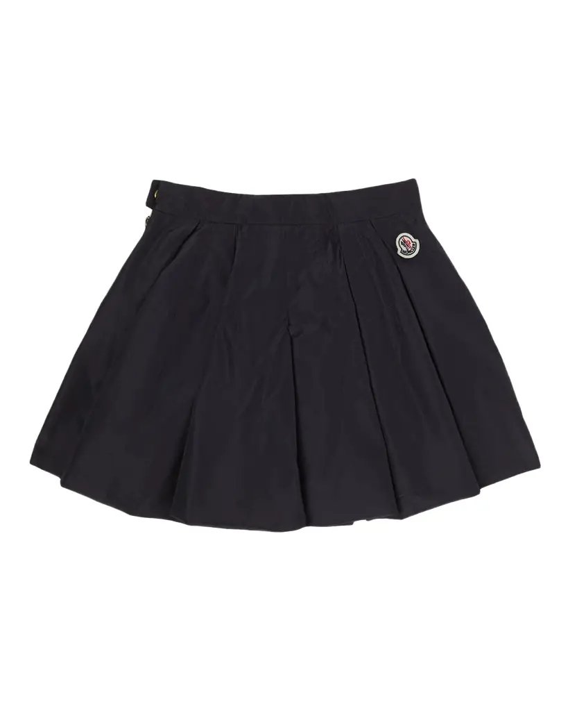 Moncler Girl 's Pleated Taffeta Shorts, Size 4-6