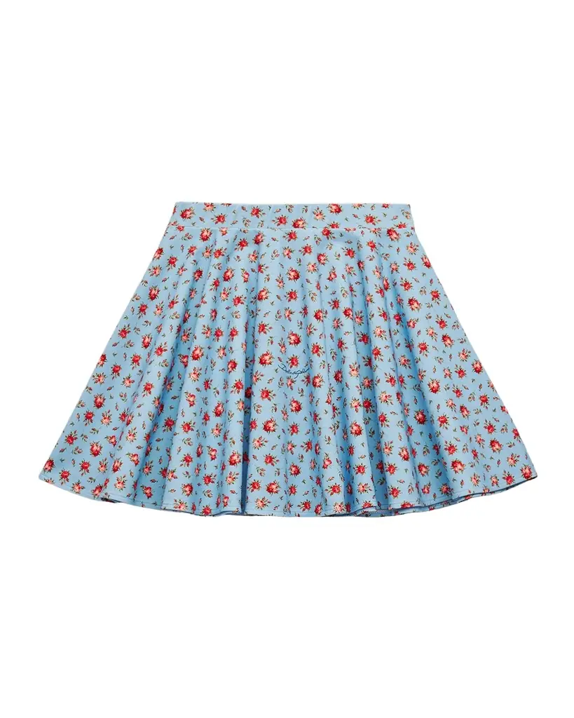 Dolce & Gabbana Girl 's Floral-Print Mini Skirt, Size -6