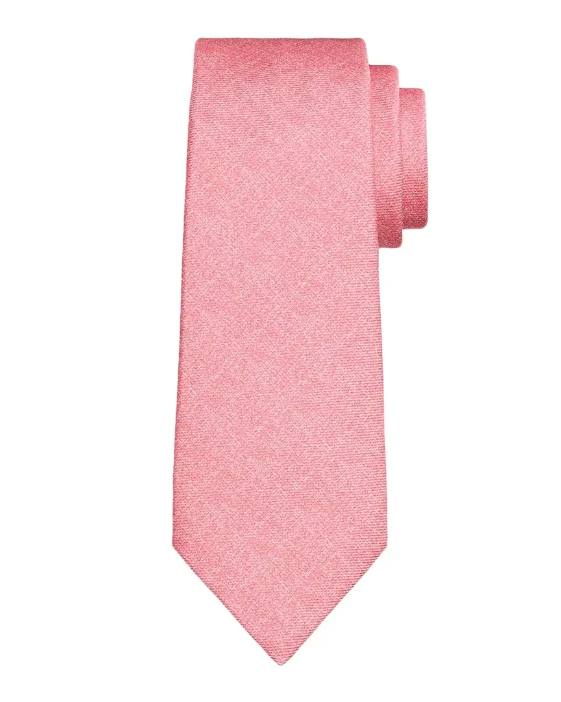 Kiton Men 's Crosshatch-Printed Silk Tie