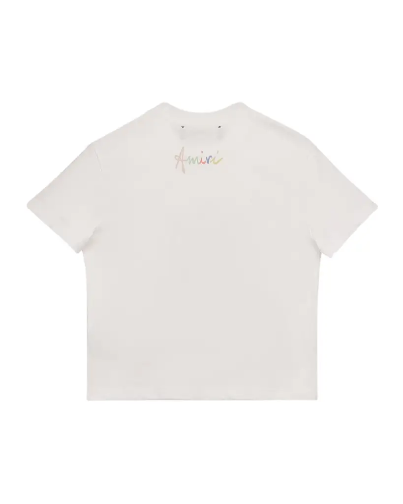 Amiri Kid 's MA Confetti Birds T-Shirt, Size 4-