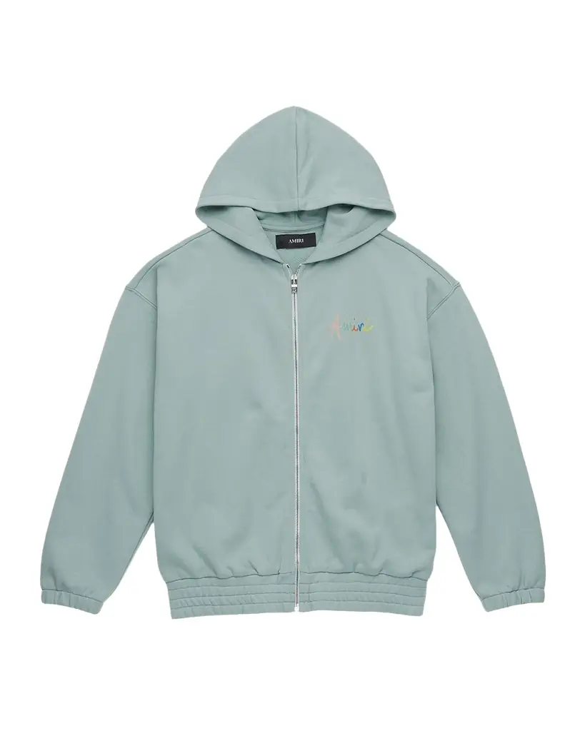 Amiri Kid 's MA Confetti Bird Cotton Hoodie, Size 4-12