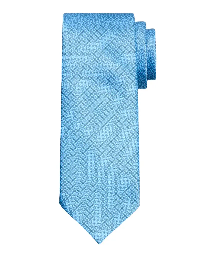 Stefano Ricci Men 's Geometric Floral Woven Silk Tie