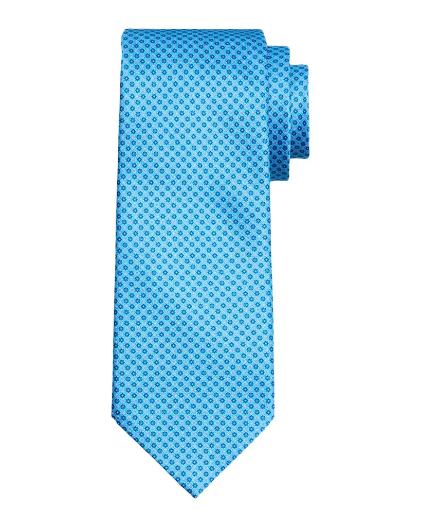 Stefano Ricci Men 's Micro-Floral Silk Tie