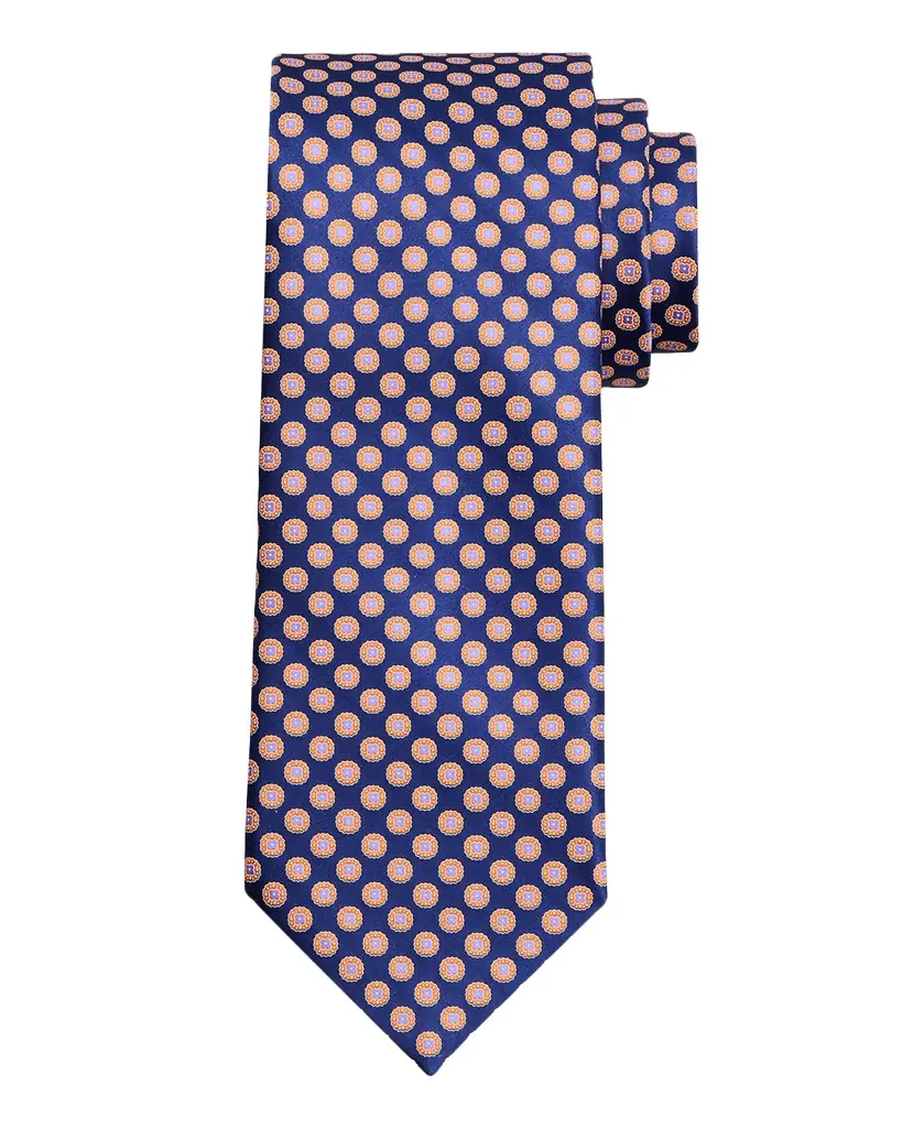 Stefano Ricci Men 's Floral-Circle Silk Tie