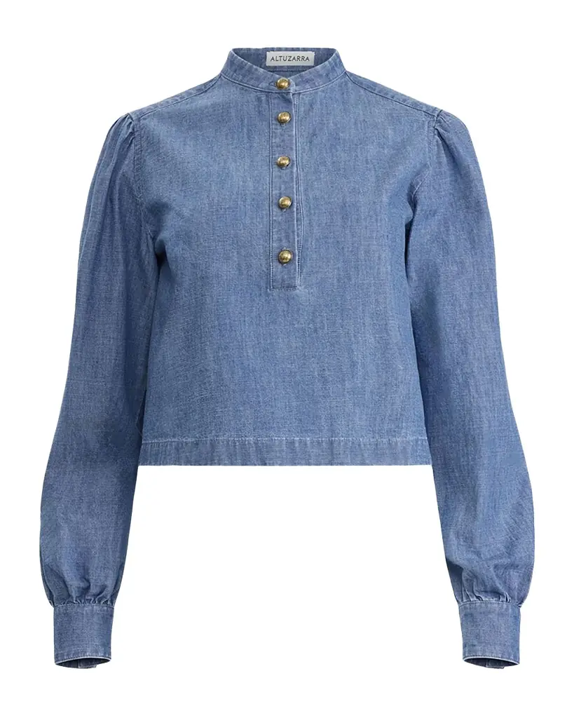 Altuzarra Margot Long-Sleeve Top