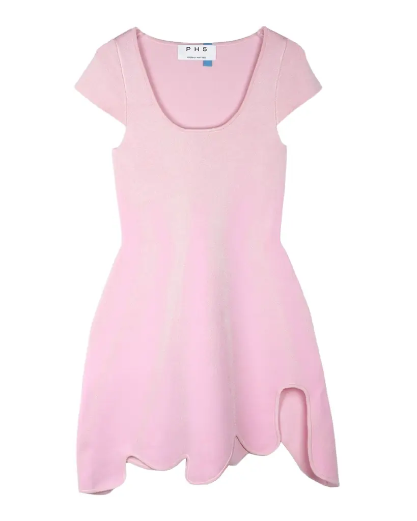 PH5 Tina Asymmetric Wavy Mini Dress