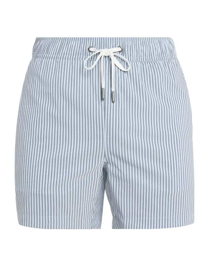 Onia Men 's Charles 5" Inseam Stripe Swim Trunks