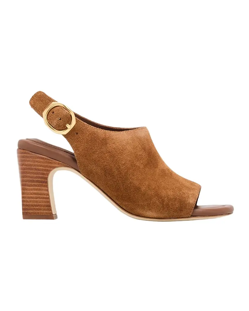Rag & Bone 75mm Gigi Suede Slingback Sandals
