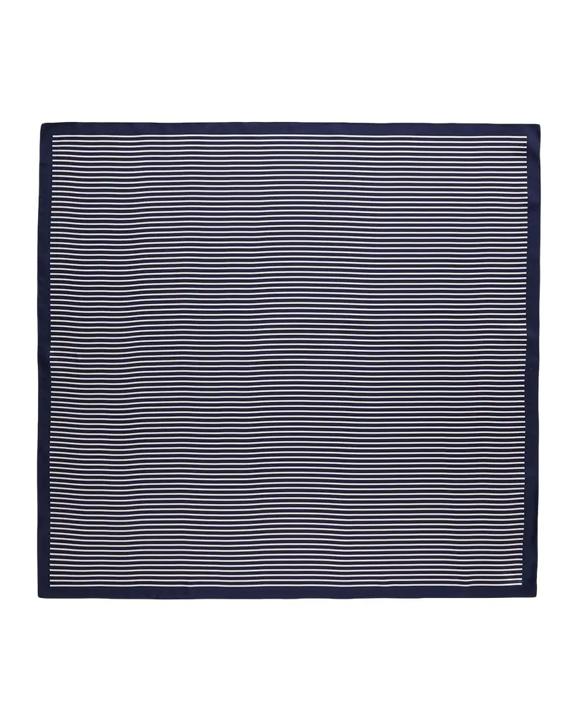 Eileen Fisher Striped Silk Bandana